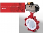 Przepustnica uszczelniona PTFE serii KG